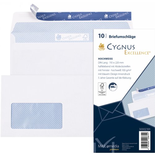 Briefumschlag CYGNUS EXCELLENCE® Kleinpackung