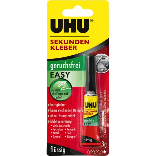 UHU SEKUNDEN ALLESKLEBER geruchsfrei EASY, UHU®