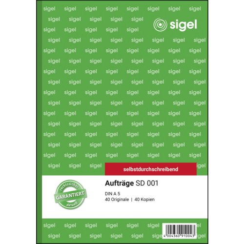 Auftragsformular SD, sigel