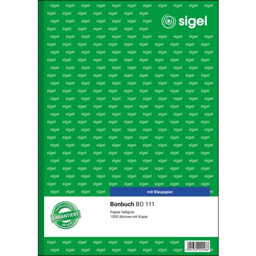 Bonbuch, 1000 Abrisse, sigel