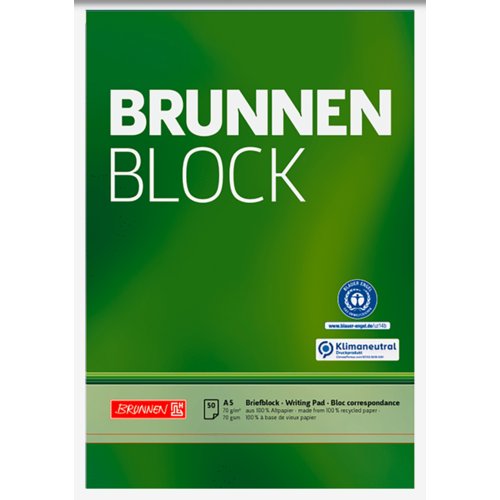 "BRUNNEN-Block" Recycling