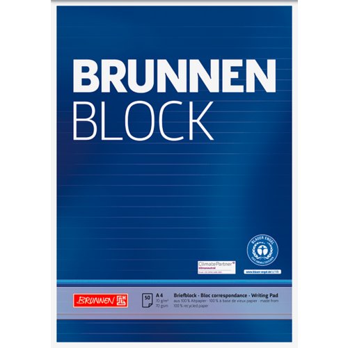 "BRUNNEN-Block" Recycling