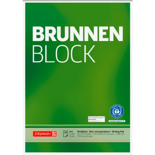 "BRUNNEN-Block" Recycling