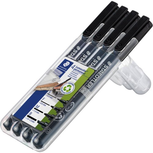 Lumocolor® permanent Faserschreiber 31-9WP4GS, STAEDTLER®