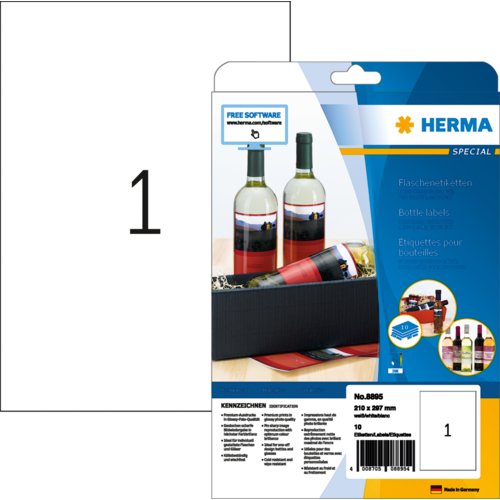 Inkjet-Etiketten SPECIAL, Inkjet-Glossy, HERMA