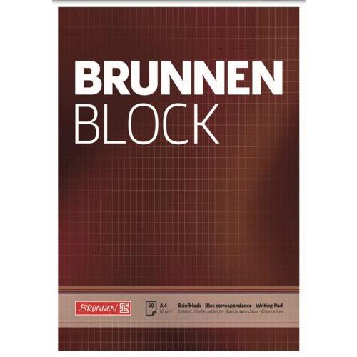 Briefblock, BRUNNEN