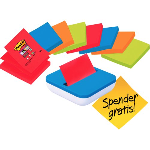 Super Sticky Z-Notes Spender Promotion