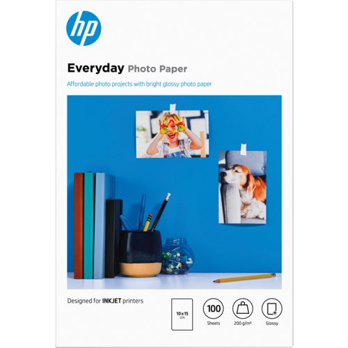 HP Fotopapier Everyday, glänzend