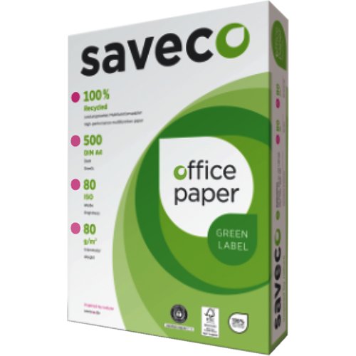 Multifunktionspapier Green Label, saveco