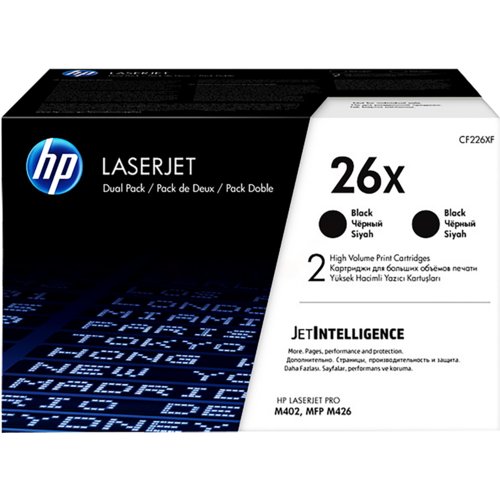 HP Toner 26A/26X, hp®