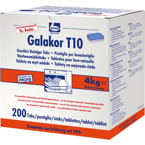 Geschirr-Reiniger Tabs Galaktor T10, Dr. Becher
