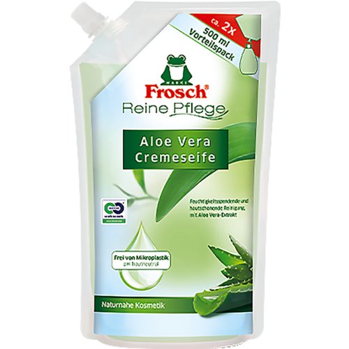 Cremeseife Aloe Vera, Frosch