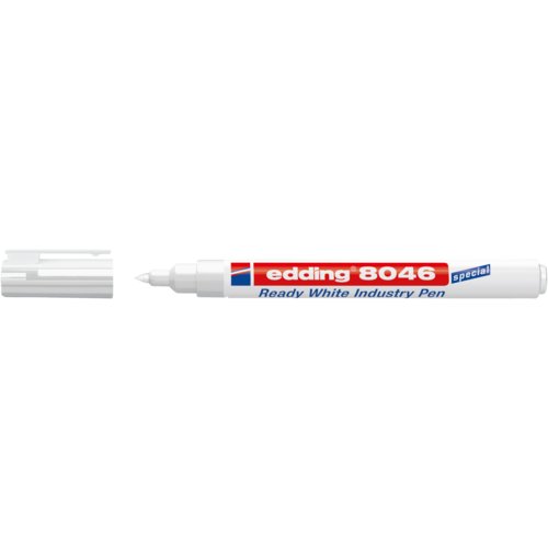 Industrie Permanentmarker 8046 Ready white