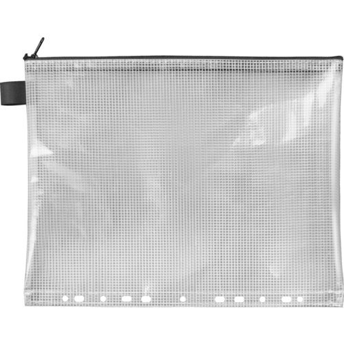 Reißverschlusstasche mit Abheftrand PVC frei, VELOFLEX®