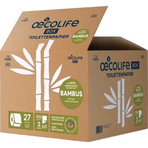 Toilettenpapier oecolife, BAMBUS