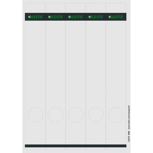 PC-beschriftbares Ordner-Rückenschild, Leitz