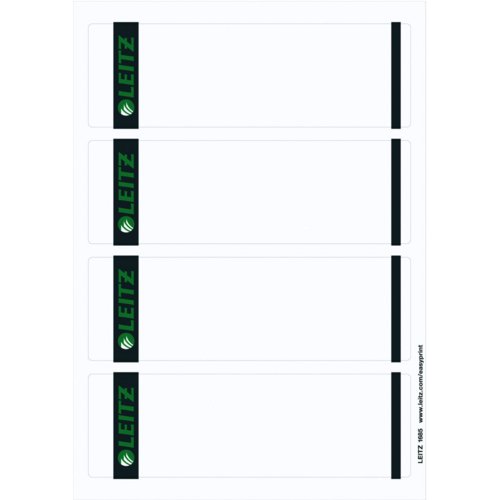 PC-beschriftbares Ordner-Rückenschild, Leitz