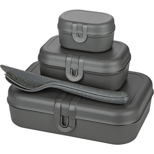 Lunchbox- und Besteckset PASCAL READY, KOZIOL