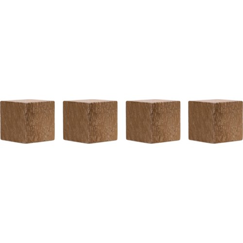 Design-Magnet Wood, Cube, magnetoplan®