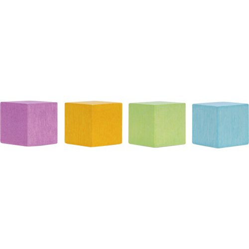 Design-Magnet Wood, Cube