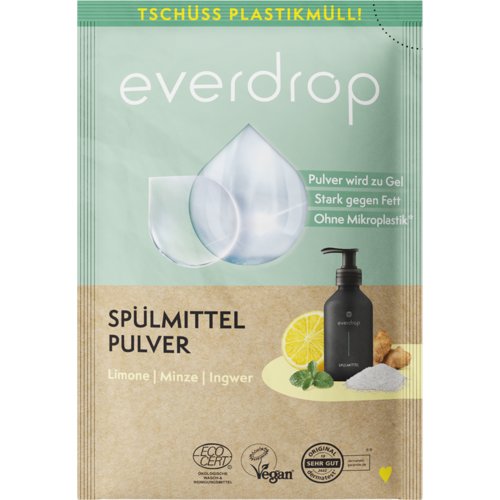 Spülmittel-Pulver Sachet, everdrop