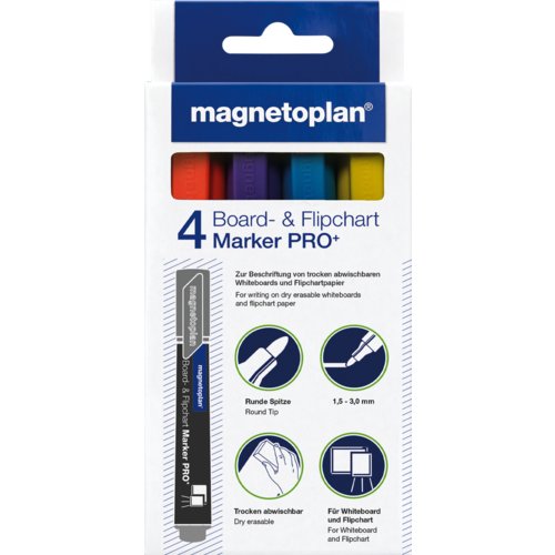 Board- und Flipchartmarker PRO+, magnetoplan®