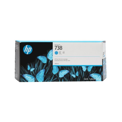 HP Inkjetpatrone 738, hp®