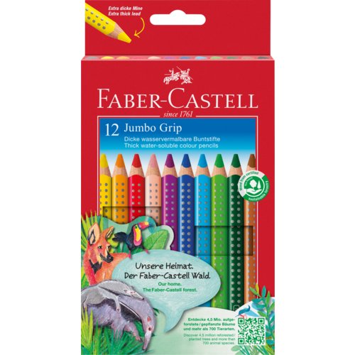 Farbstift Jumbo Grip, FABER-CASTELL