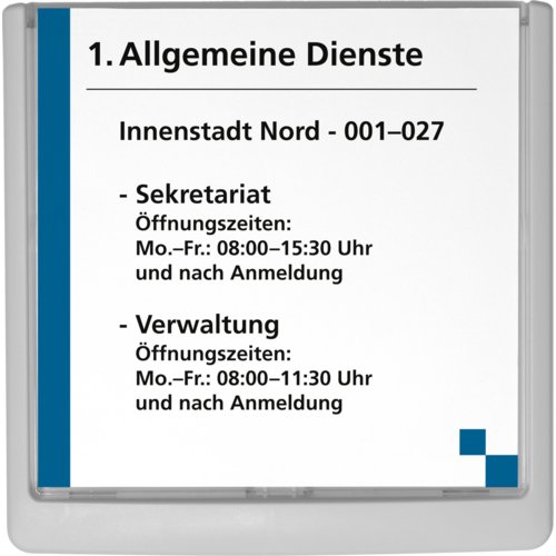 Türschild CLICK SIGN