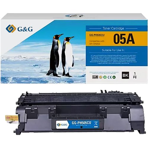 Toner kompatibel zu HP 05A/80A, Canon 719