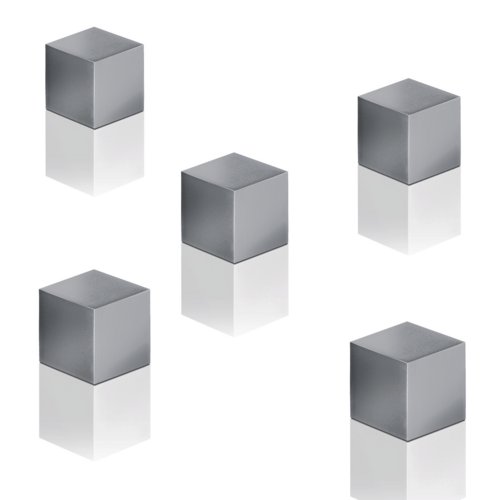 SuperDym-Magnet C5 "Strong", Cube-Design, Aluminium