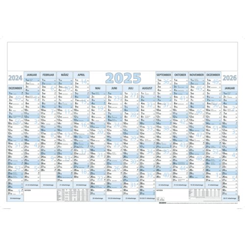 Plakatkalender - 14 Monate