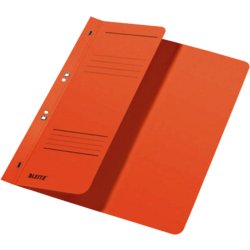 Ösenhefter, halber Vorderdeckel, für Format A4, für Anzahl Blatt 170, orange
