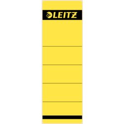 Rückenschild für Qualitäts-Ordner 180° und Standard-Ordner, "nein", gelb