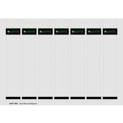 PC-beschriftbares Einsteckschild für Qualitätsordner 180° Plastik, "nein", grau