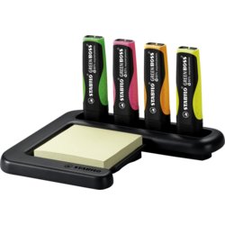 Textmarker STABILO® GREEN BOSS® Tischset