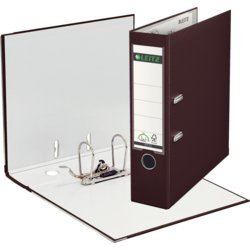 Qualitäts-Ordner 180°, Plastik, für Format A4, 285mm breit, braun