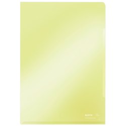 Sichthülle Super Premium, für Format A4, Packung mit 100 Stück, gelb