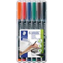 Lumocolor® permanent Faserschreiber S, STAEDTLER®