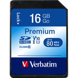 Speicherkarte SDHC/SDXC Premium, Verbatim