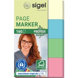 Haftmarker Recycle, sigel