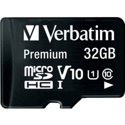 Speicherkarte microSDHC/SDXC Premium, Verbatim