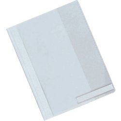 Sichthefter, für Format A4+, Vorderdeckel transparent ja, 245mm breit, weiß