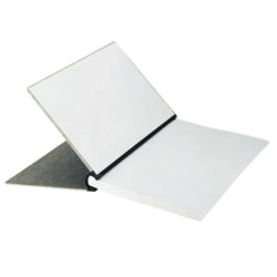 Klemmbinder, für Format A4, Füllvermögen 21mm, Stahlfedereinlage, grau