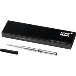 Kugelschreibermine MYSTERY BLACK, Ballpoint, Strichstärke 1.4mm, schwarz