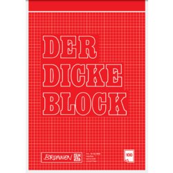 Briefpapierblock Dicker Block, BRUNNEN