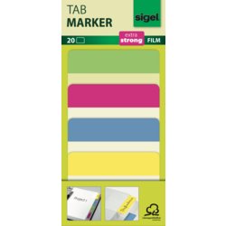 Tab Marker, Film, extra strong, sigel