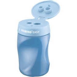 Ergonomischer Dosenspitzer STABILO® EASYsharpener, 48mm breit, blau-transluzent