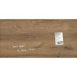 Glas-Magnetboard Artverum Design Natural-Wood, Tafelbreite 91cm, natur