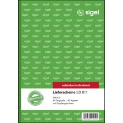 Lieferschein, sigel